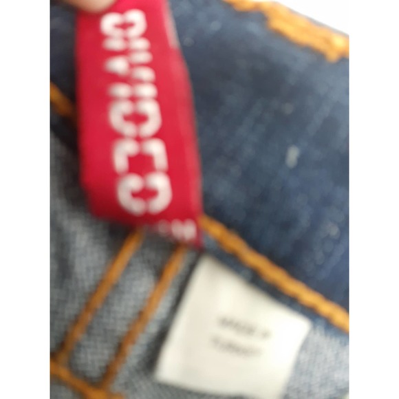 Divided by H&M Womens Size 8 Dark Wash Denim Jean Skirt - Picture 5 of 6